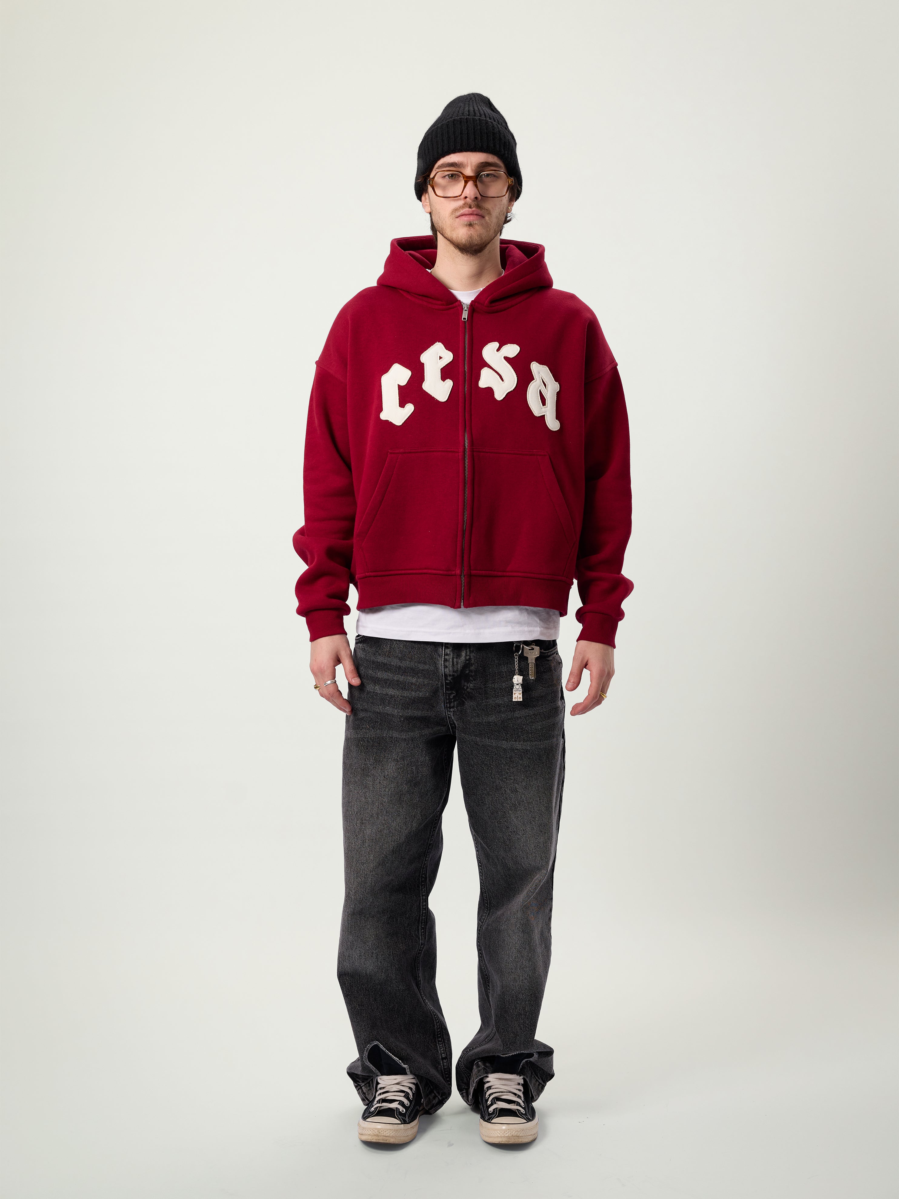 C2 ZIPPER "BORDEAUX"