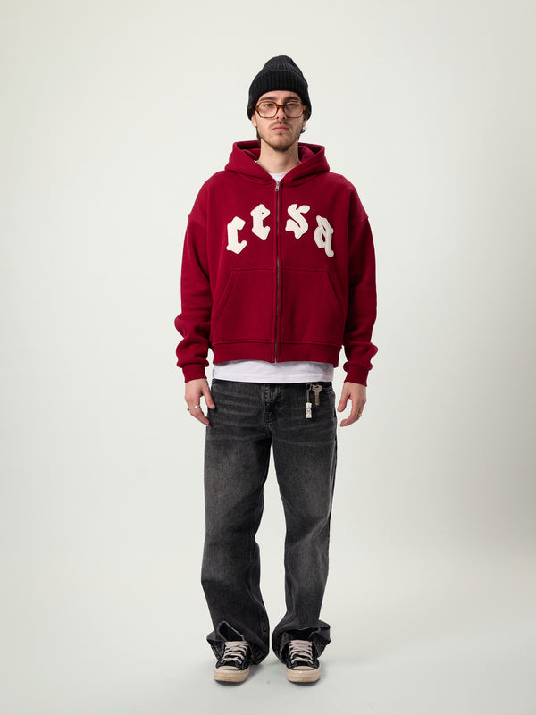 C2 ZIPPER "BORDEAUX"