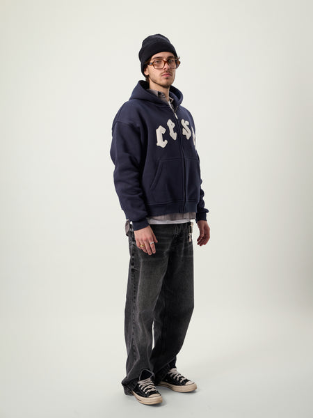 C2 ZIPPER "NAVY BLUE"