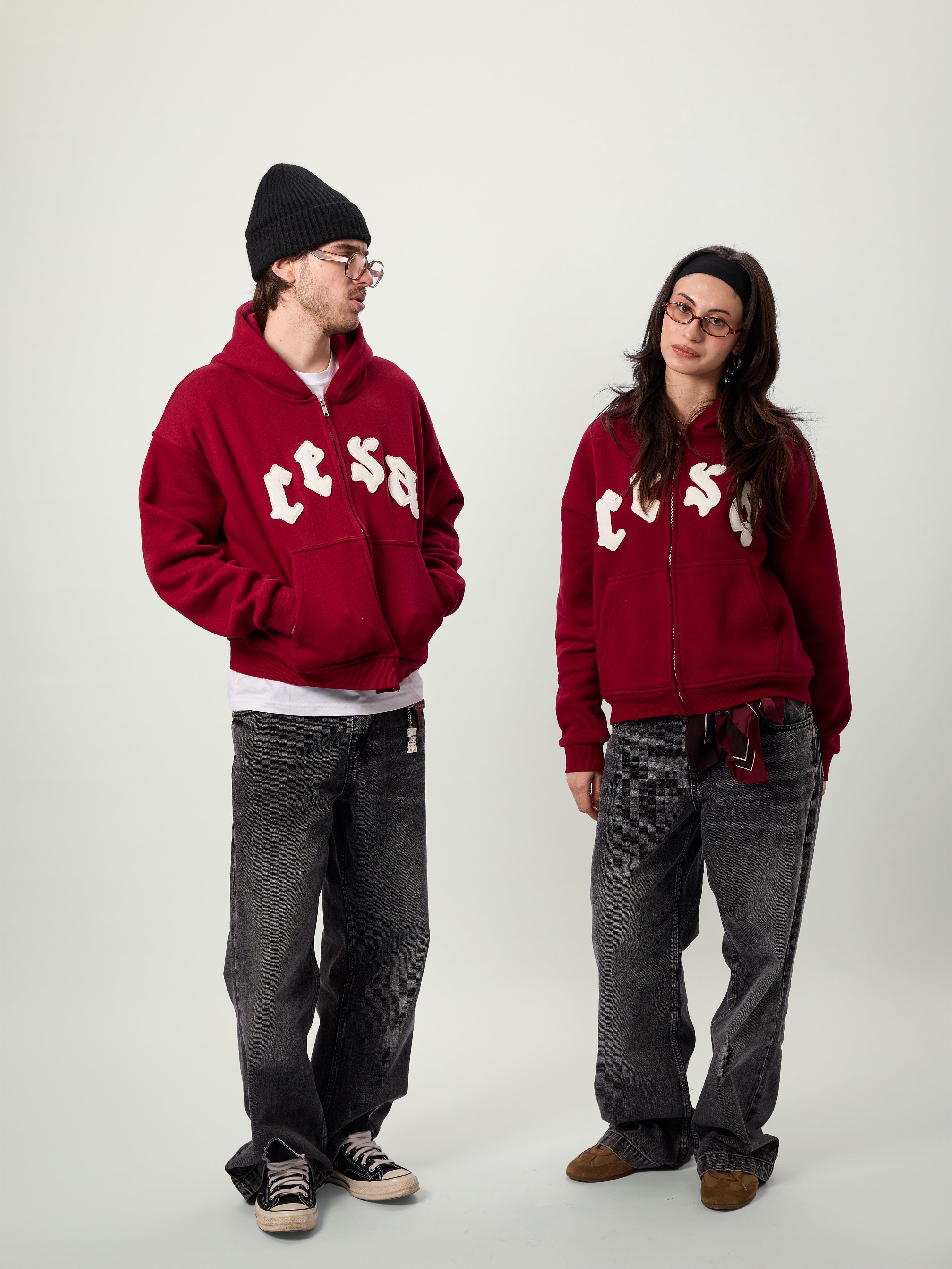 C2 ZIPPER "BORDEAUX"