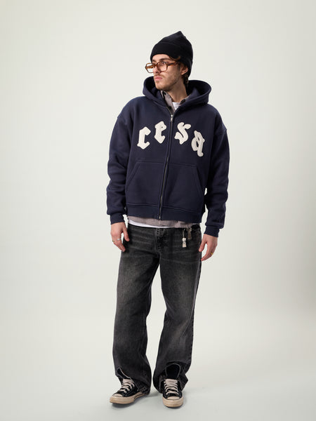 C2 ZIPPER "NAVY BLUE"