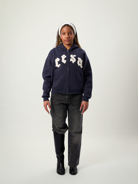 C2 ZIPPER "NAVY BLUE"