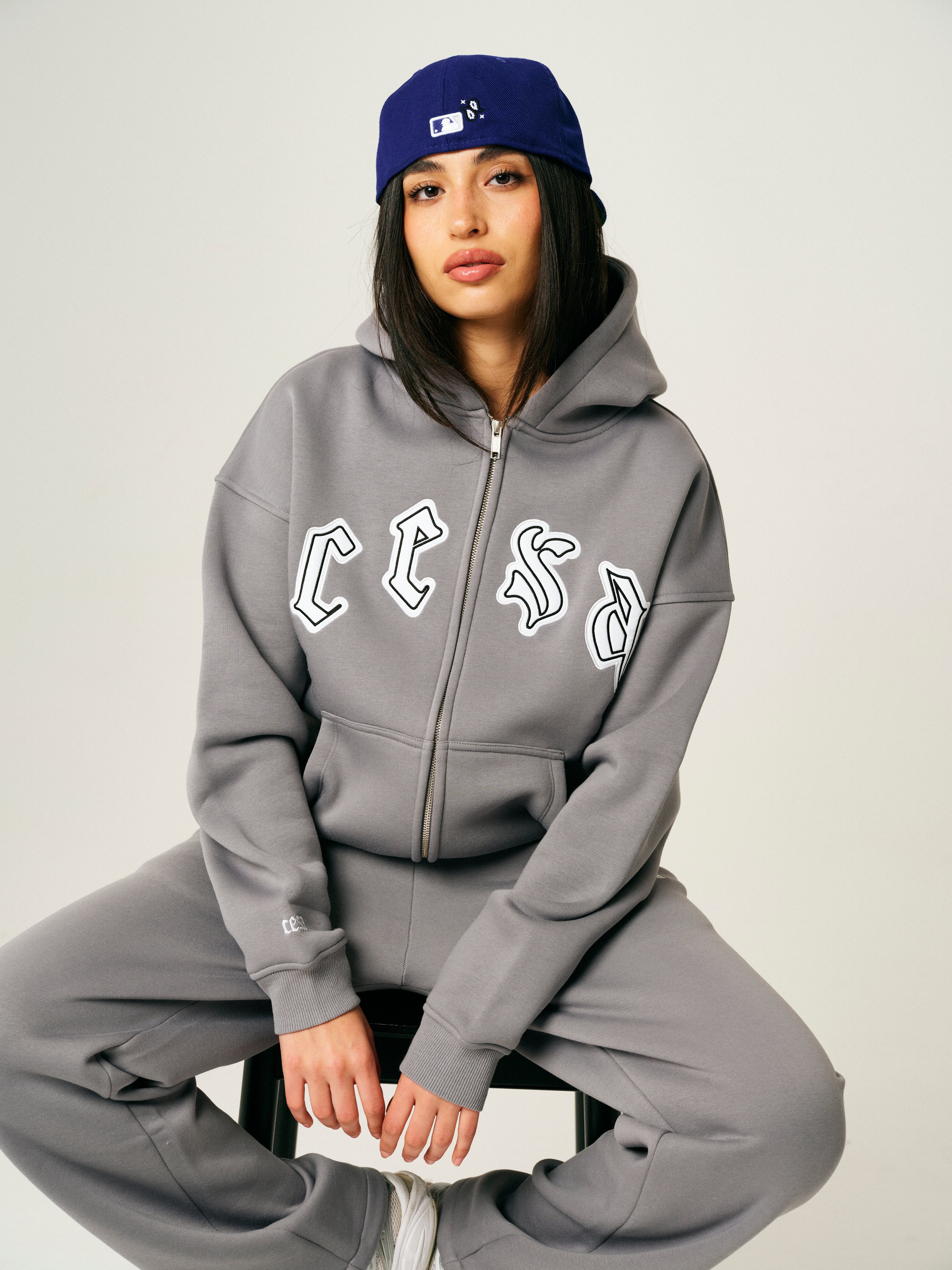 C1 ZIPPER "ANTHRAZIT"