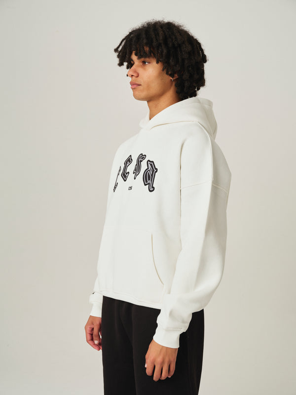 C1 HOODIE “CREAM WHITE“