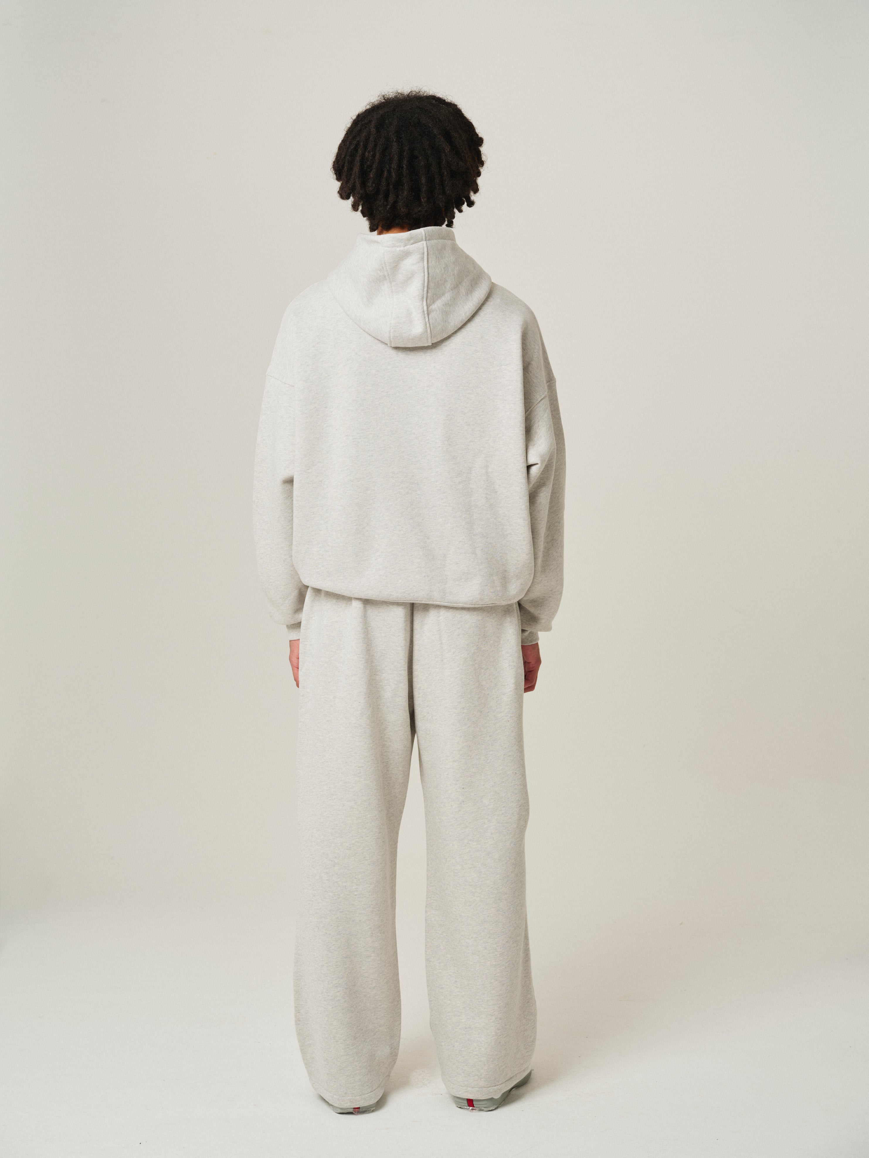 C1 HOODIE "GREY-MELANGE"