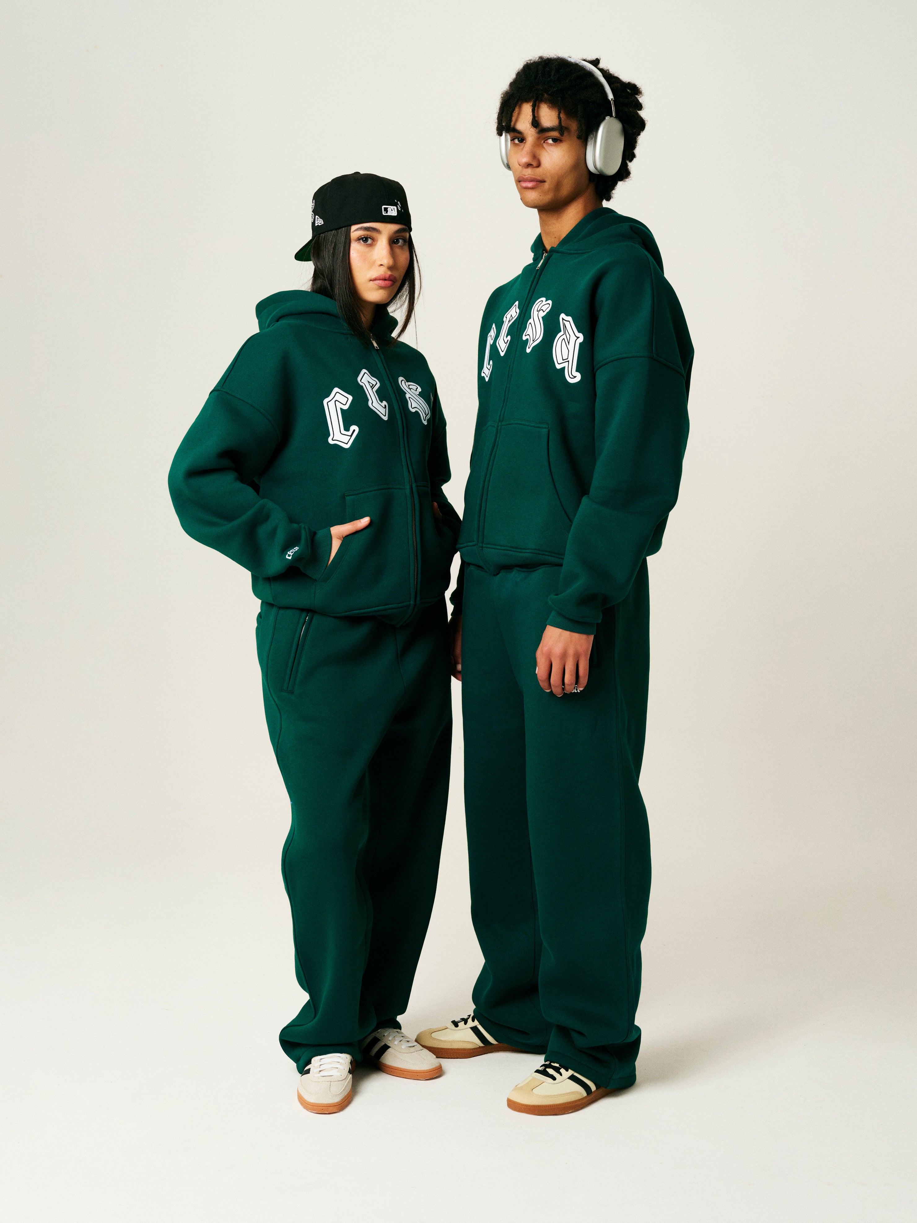 C1 ZIPPER "BERGISCH GREEN"