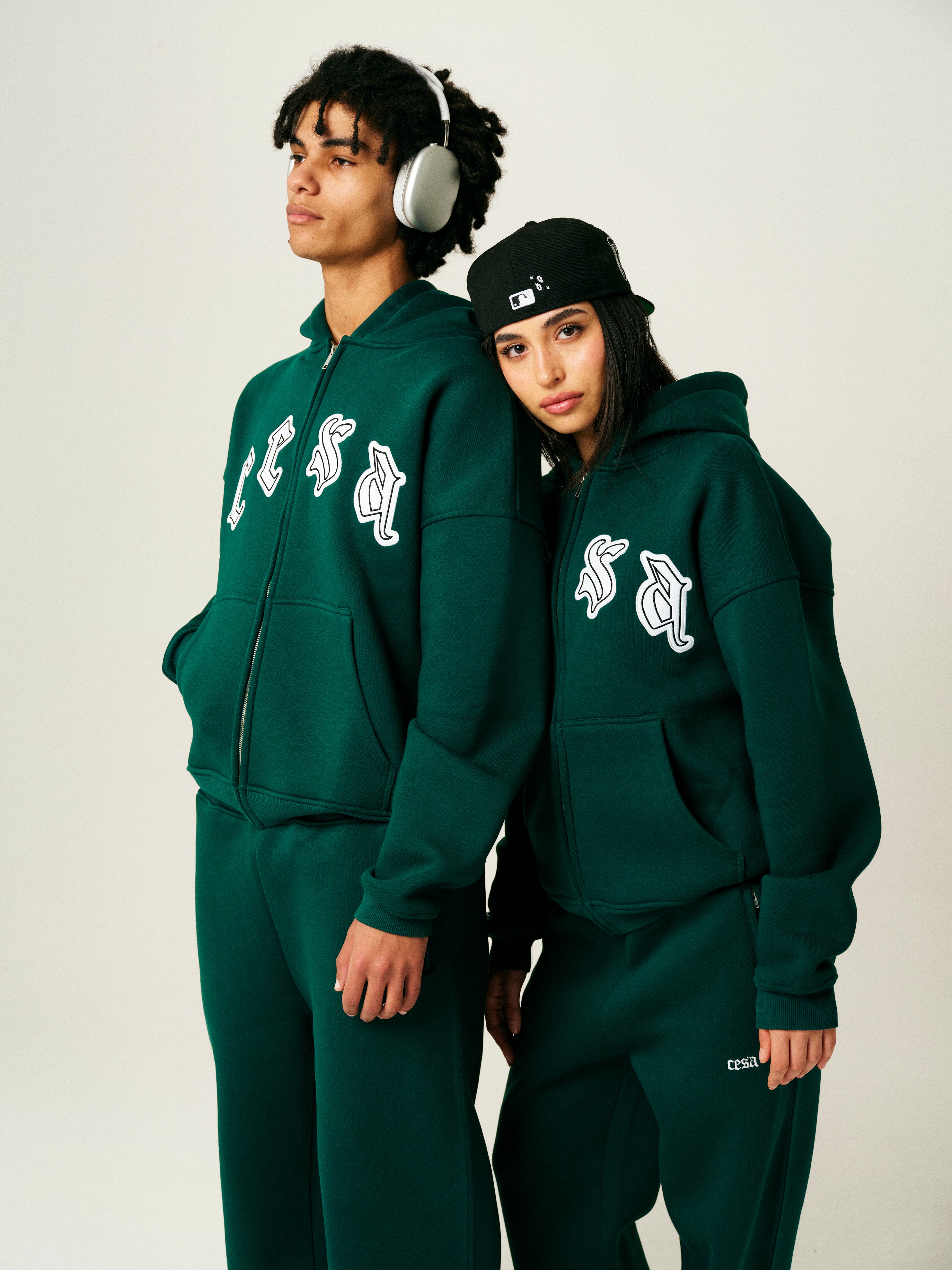 C1 ZIPPER "BERGISCH GREEN"