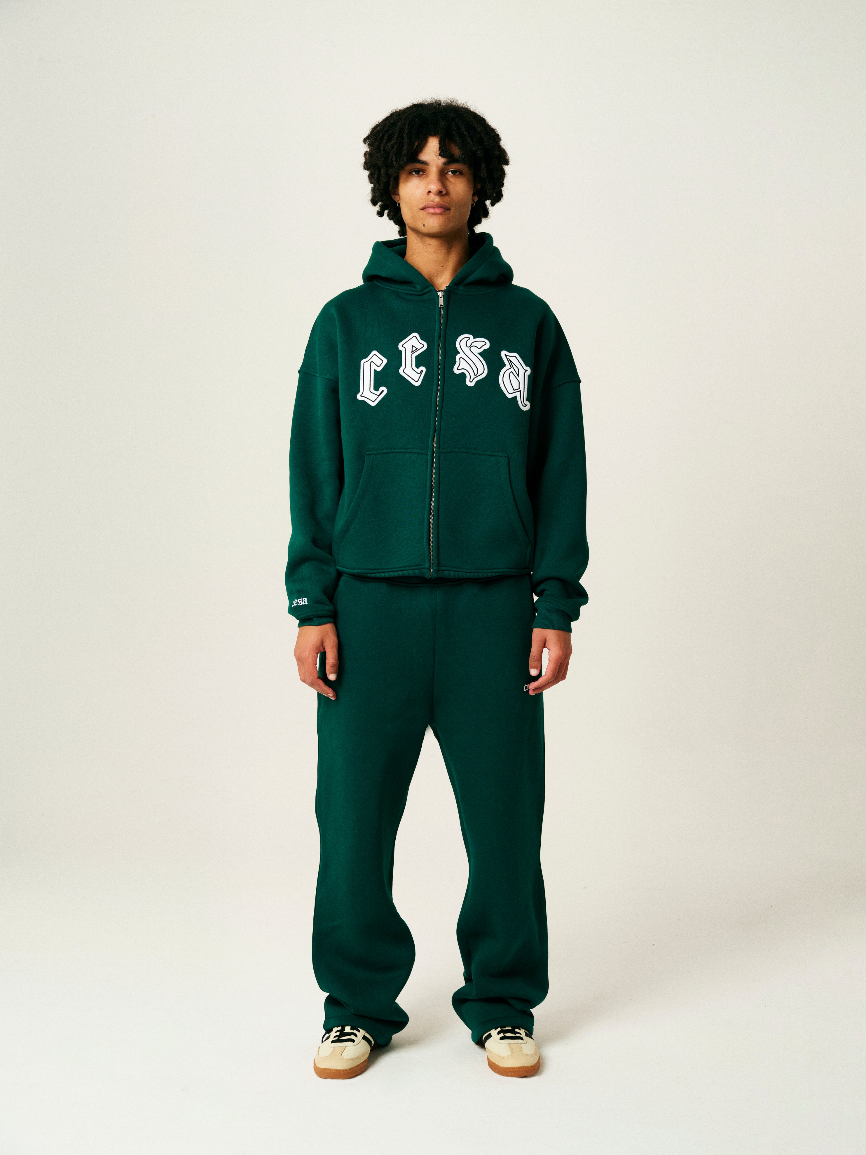 C1 ZIPPER "BERGISCH GREEN"