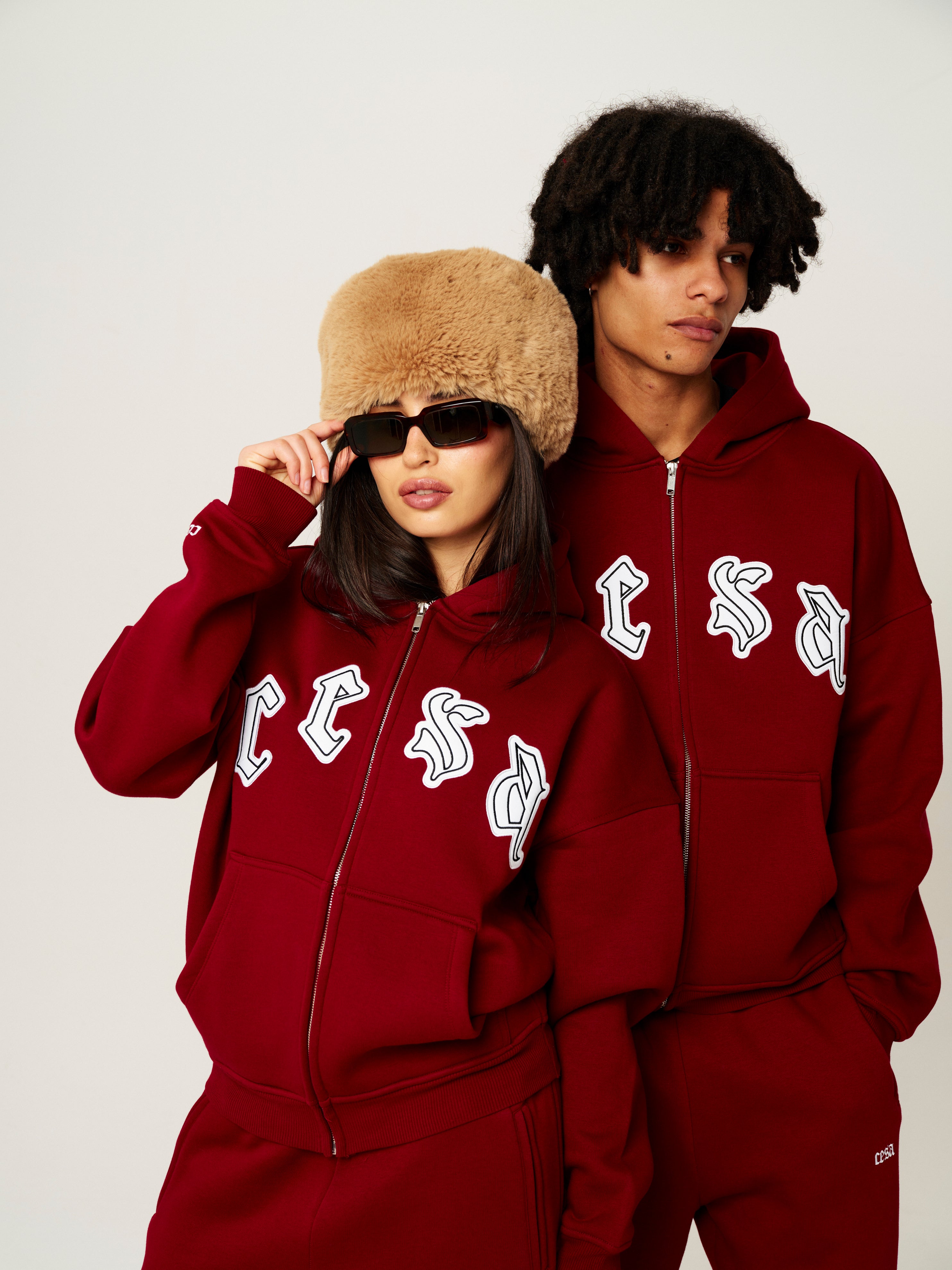C1 ZIPPER "BORDEAUX"