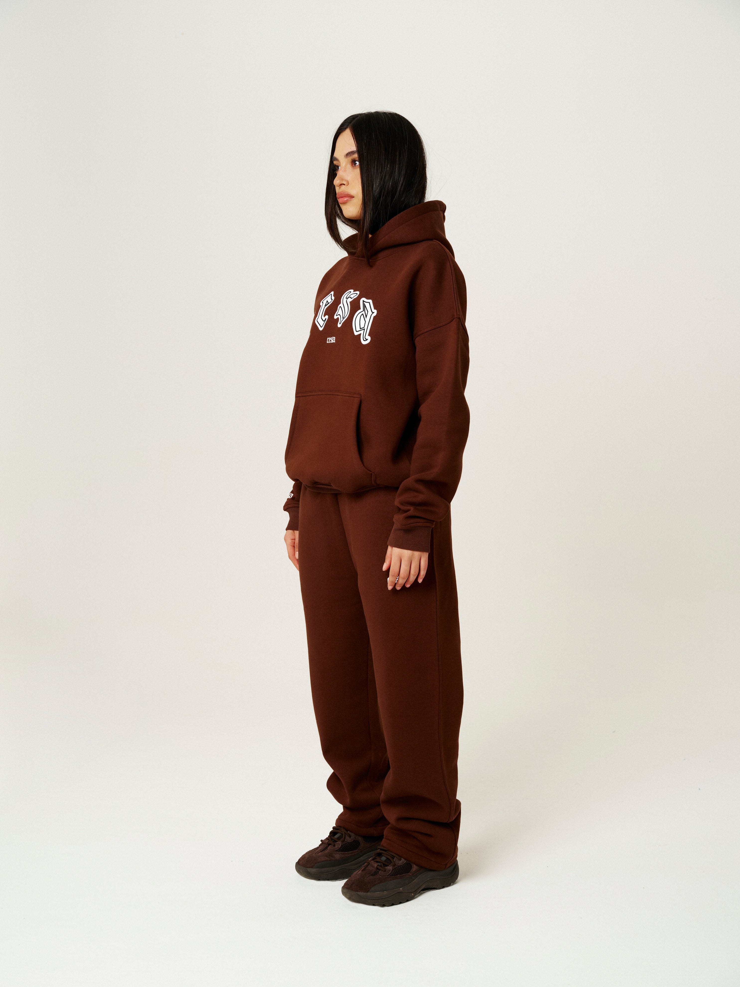 C1 HOODIE "BROWN"
