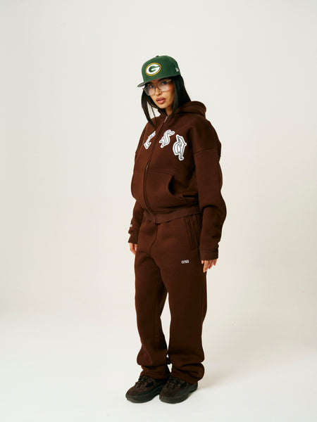 C1 ZIPPER "BROWN"