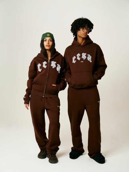 C1 ZIPPER "BROWN"