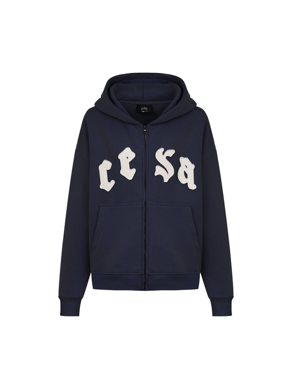 C2 ZIPPER "NAVY BLUE"