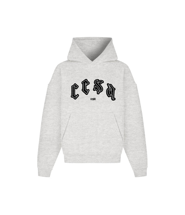 C1 HOODIE "GREY-MELANGE"