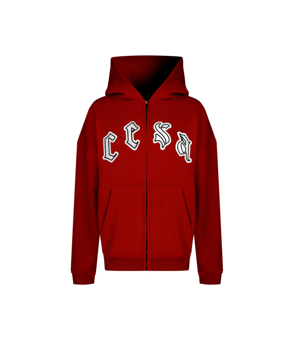 C1 ZIPPER "BORDEAUX"