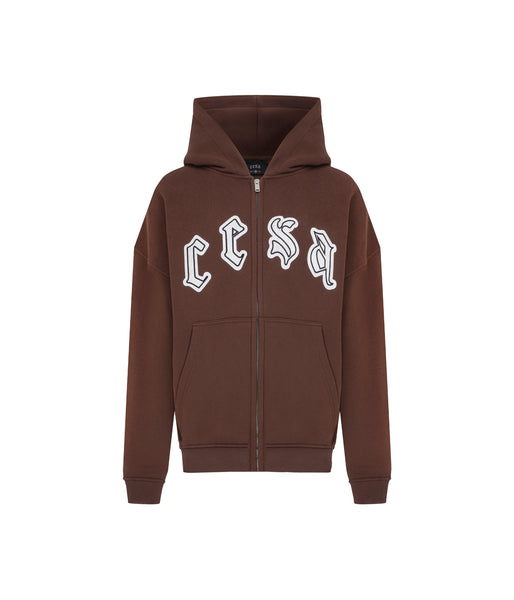 C1 ZIPPER "BROWN"