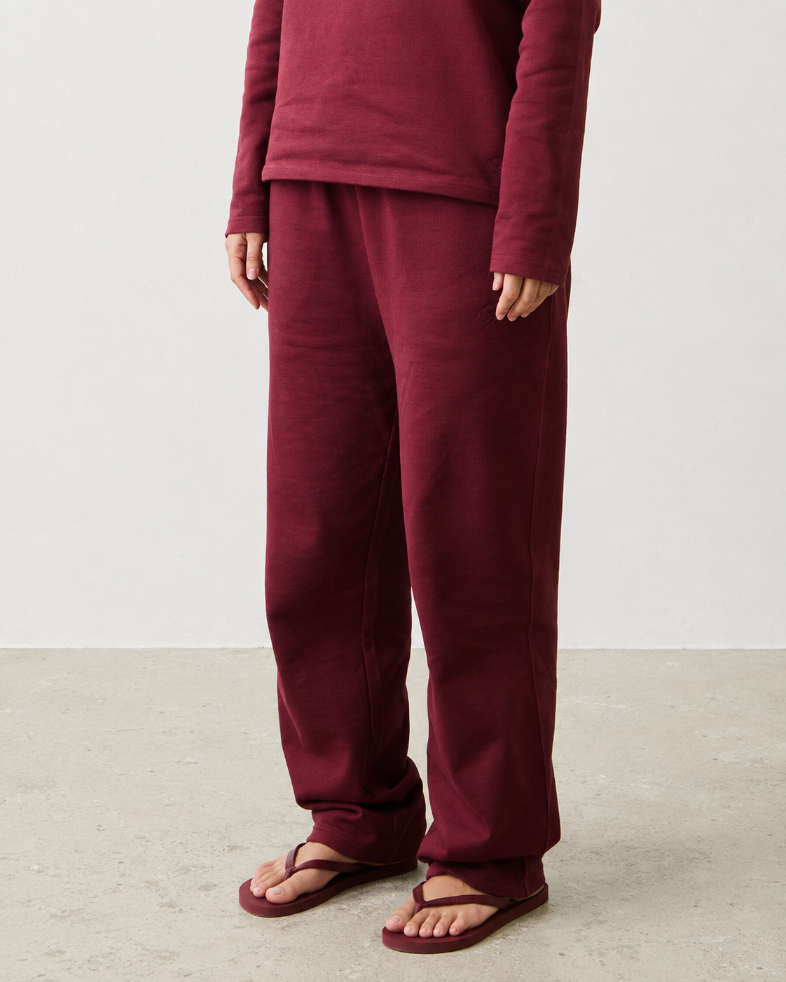 Basic Jogger "BORDEAUX"