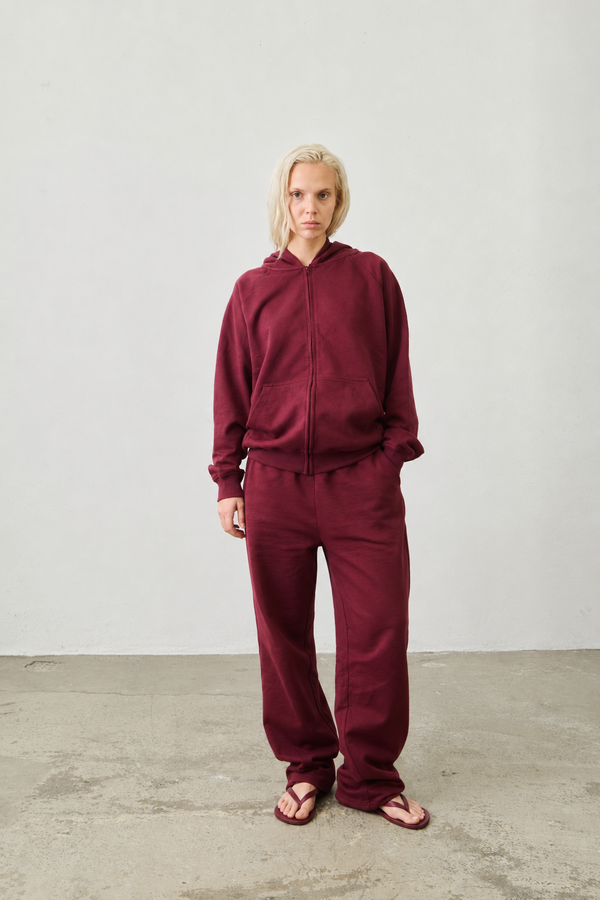 Basic Zipper "BORDEAUX"