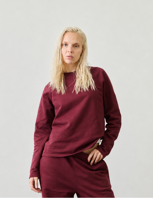 Basic Longsleeve "BORDEAUX"