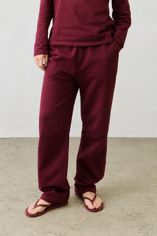 Basic Jogger "BORDEAUX"