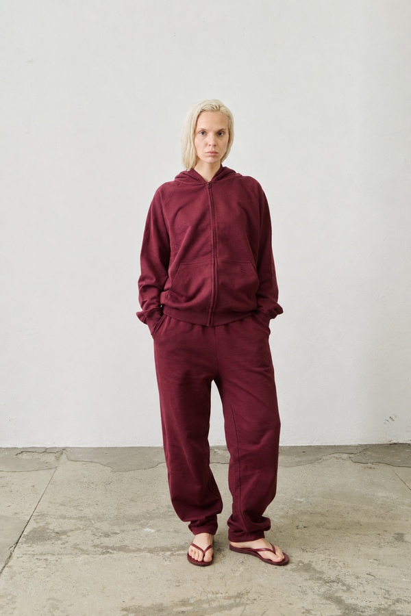 Basic Zipper "BORDEAUX"