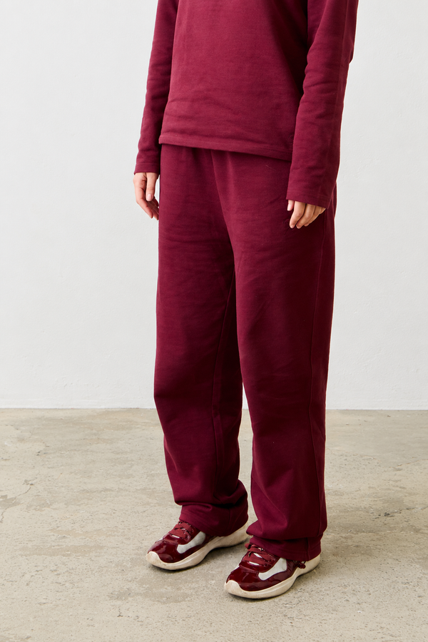 Basic Jogger "BORDEAUX"