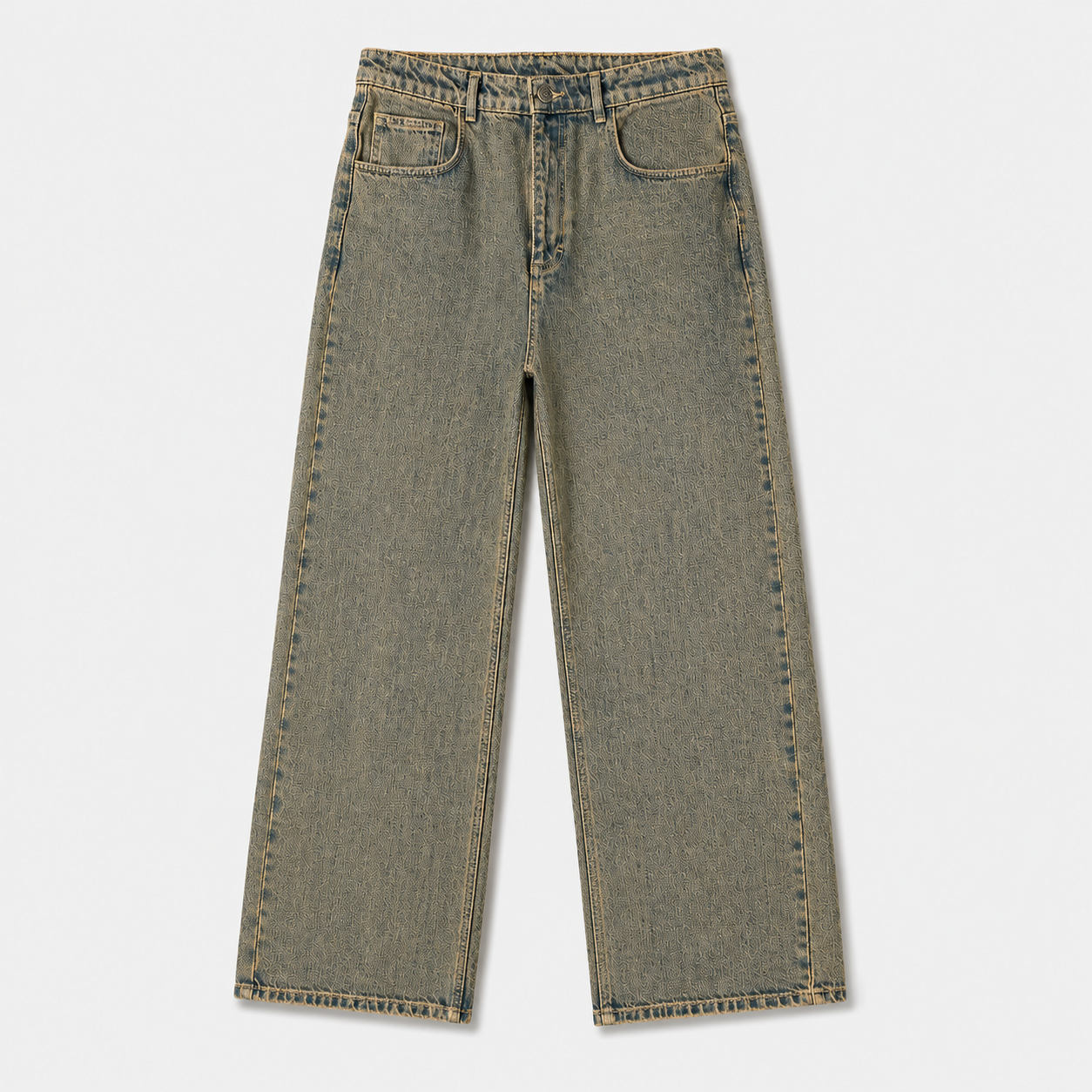 Baggy Olive Denim