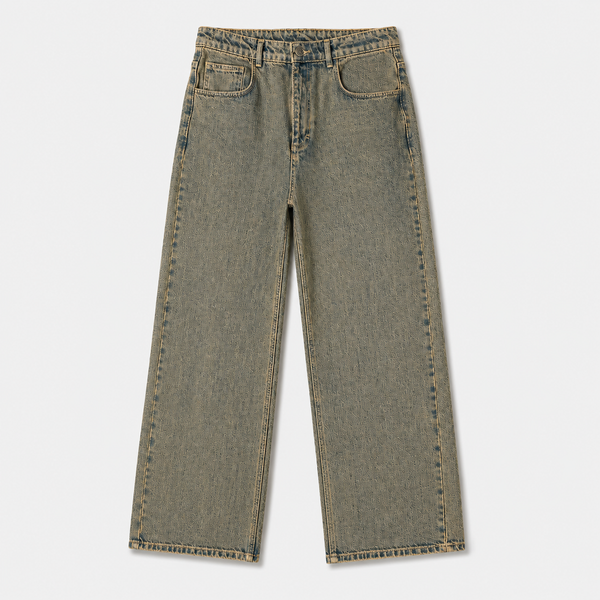 Baggy Olive Denim