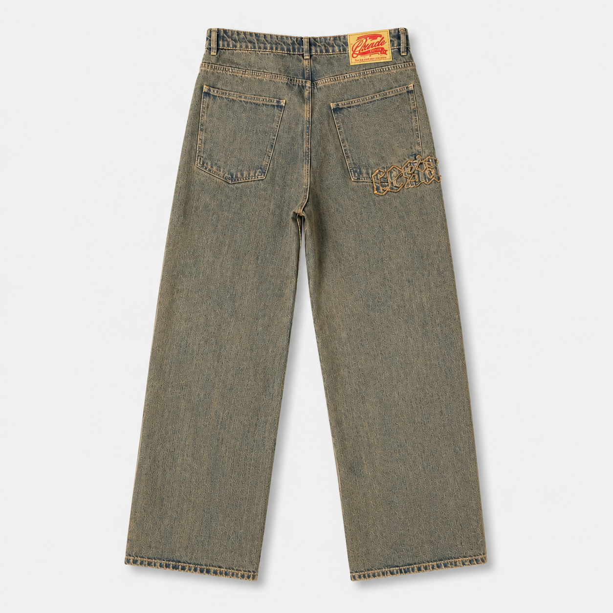 Baggy Olive Denim