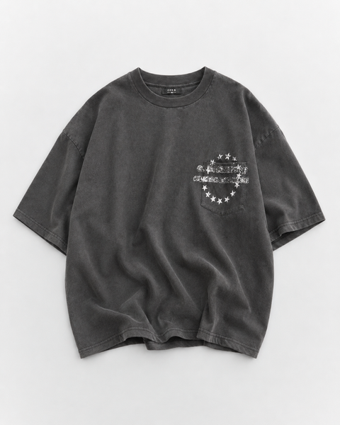 Cesa Gallery Anthrazit Washed Tee