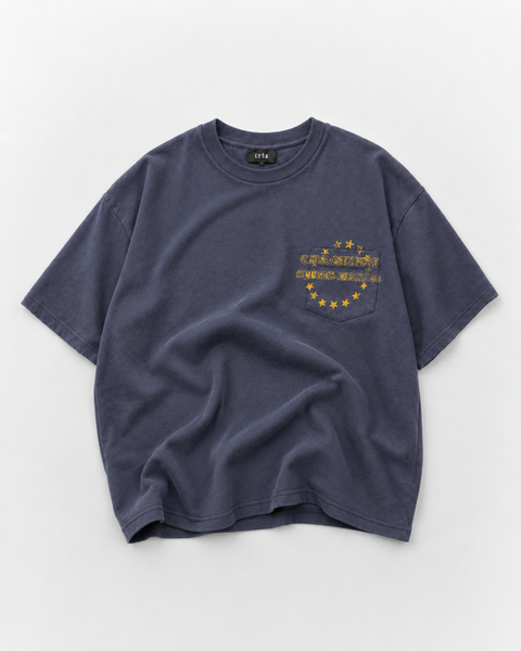 Cesa Gallery Blue Washed Tee