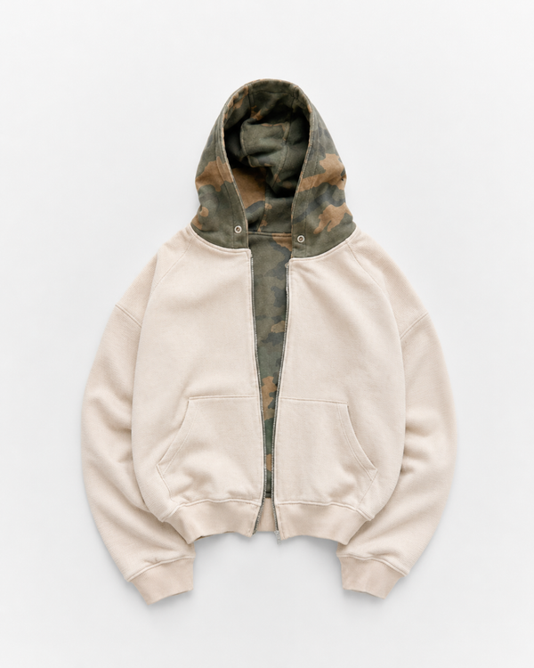 Reversible Camouflage ZIPPER