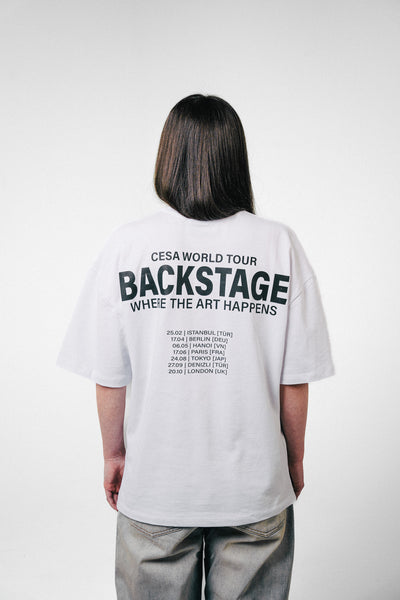 CLASSIC HEAVY SHIRT "BACKSTAGE-WHITE"