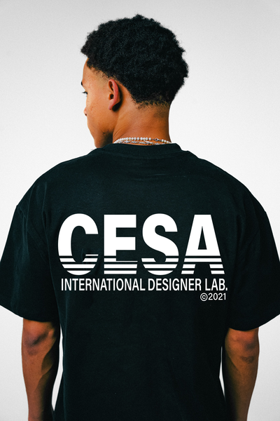 CLASSIC HEAVY SHIRT "INTERNATIONAL DESIGNER LAB - BLACK"
