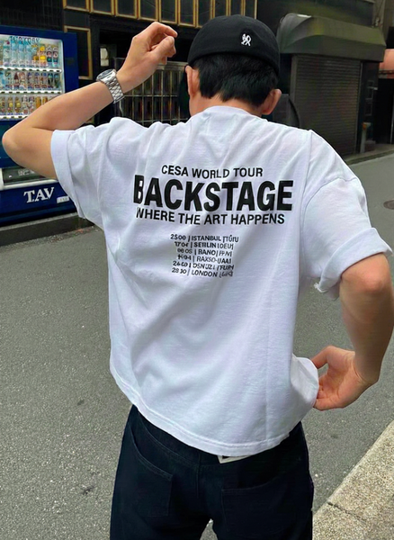CLASSIC HEAVY SHIRT "BACKSTAGE-WHITE"