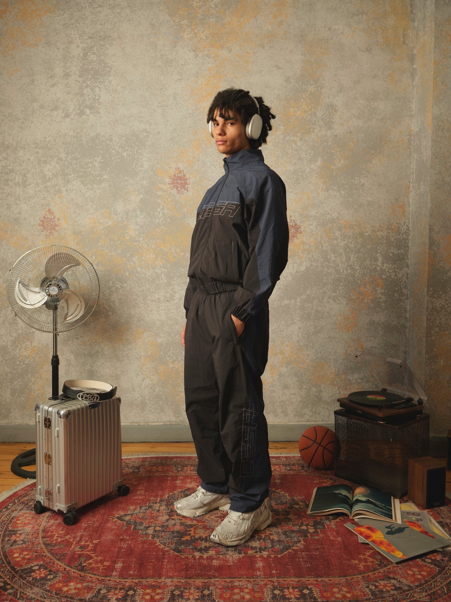 NYLON TRACKSUITE JACKET