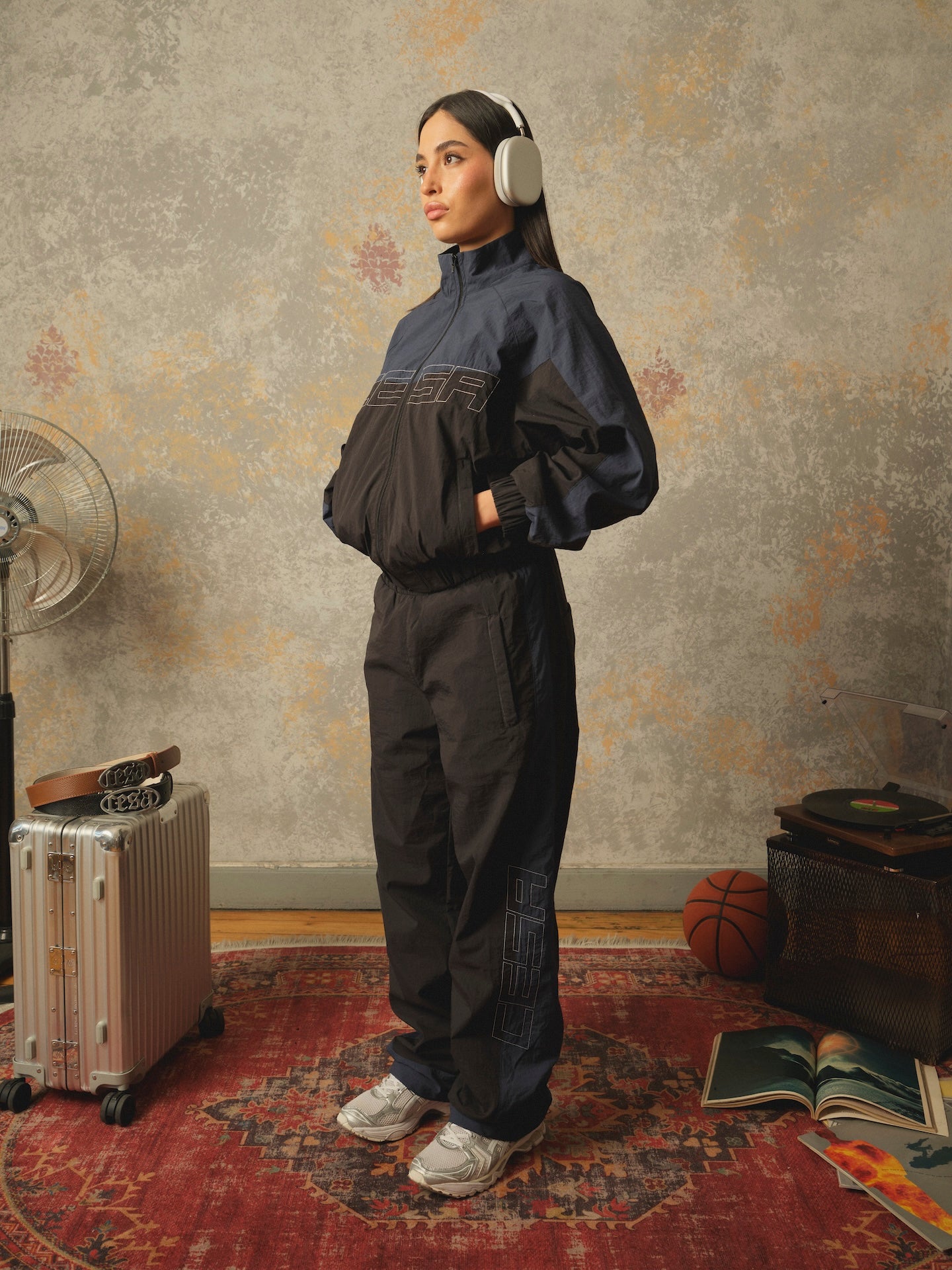 NYLON TRACKSUITE JACKET