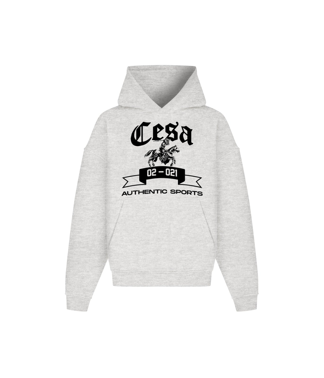 Authentics Hoodie - "Grey-Melange"