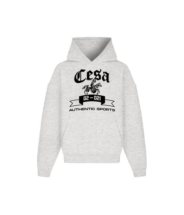 Authentics Hoodie - "Grey-Melange"