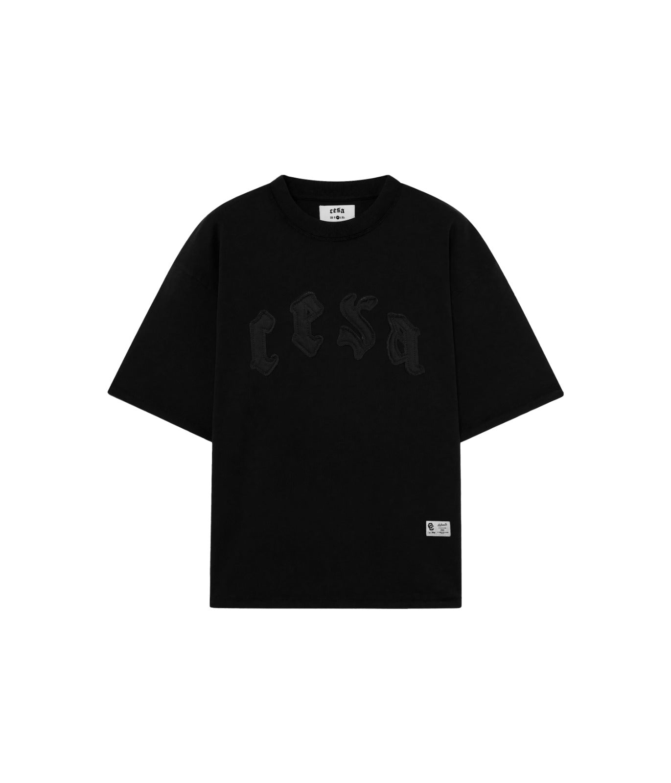 TEE - BLACK ON BLACK