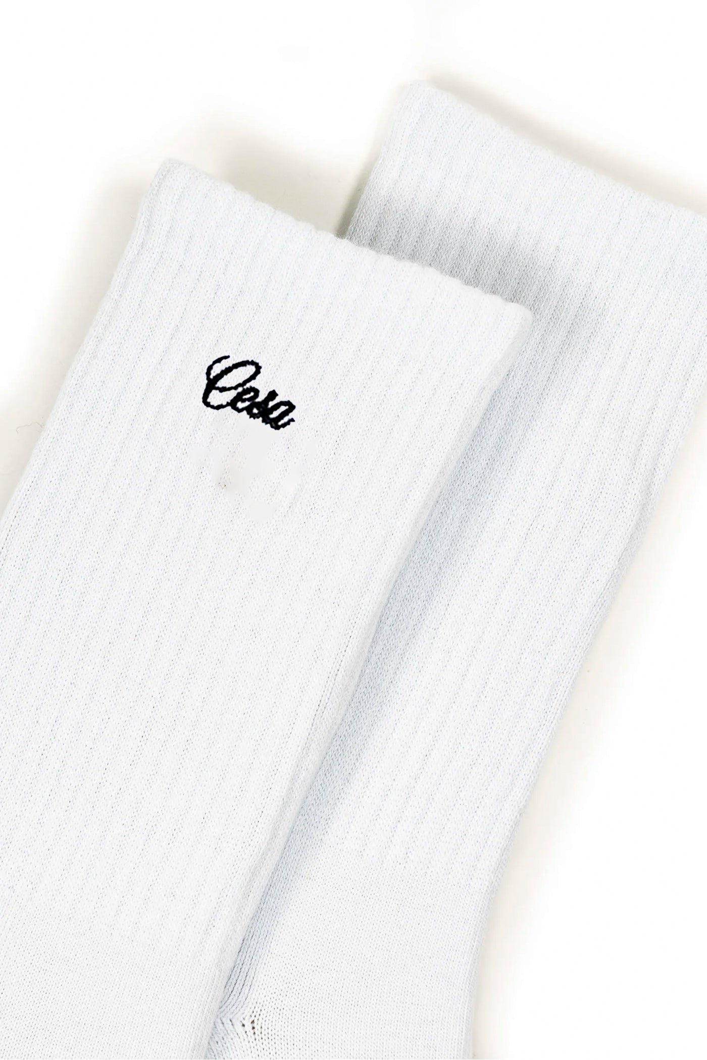 CLASSIC SOCKS "WHITE-BLACK LOGO"