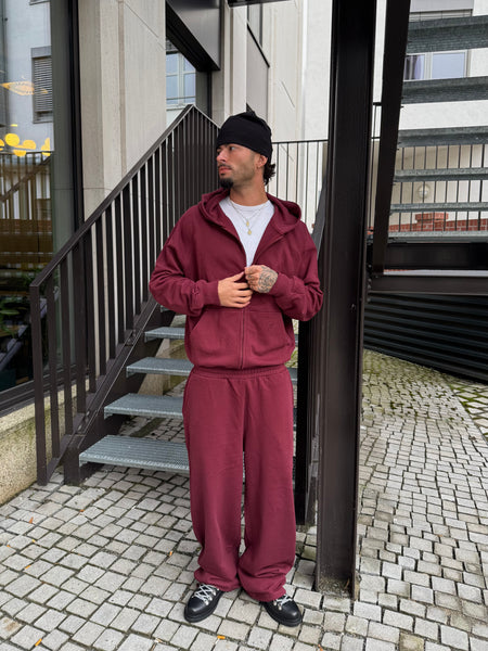 Basic Zipper "BORDEAUX"