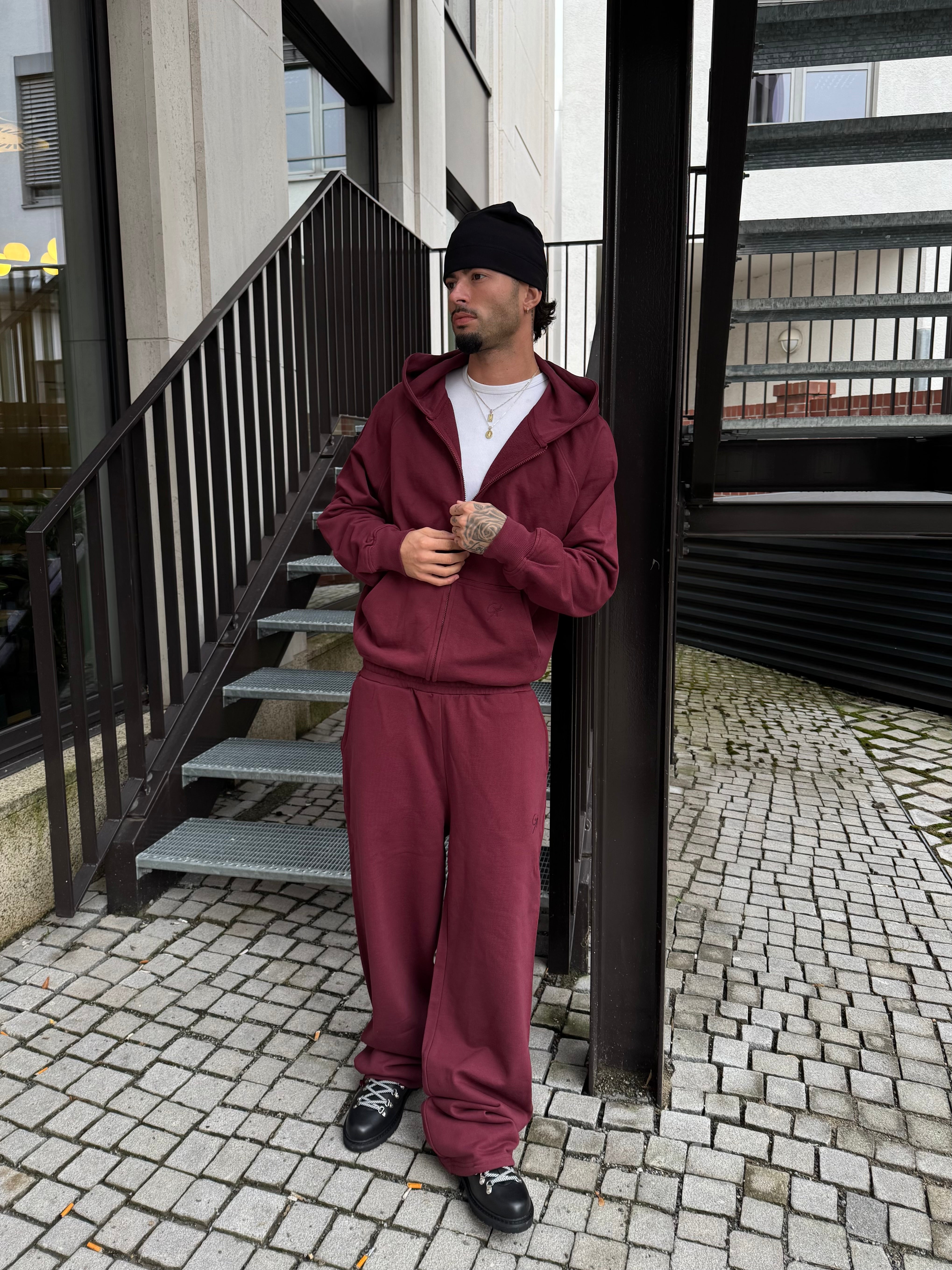 Basic Zipper "BORDEAUX"