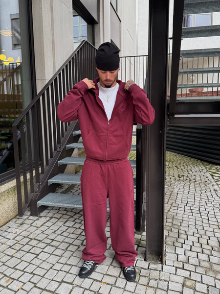 Basic Zipper "BORDEAUX"