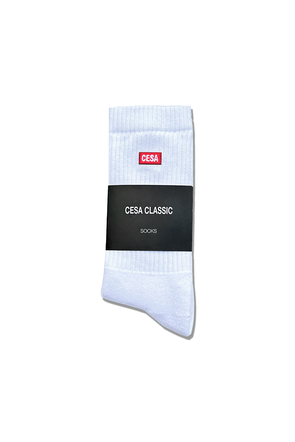 CLASSIC SOCKS "WHITE-RED LABEL"