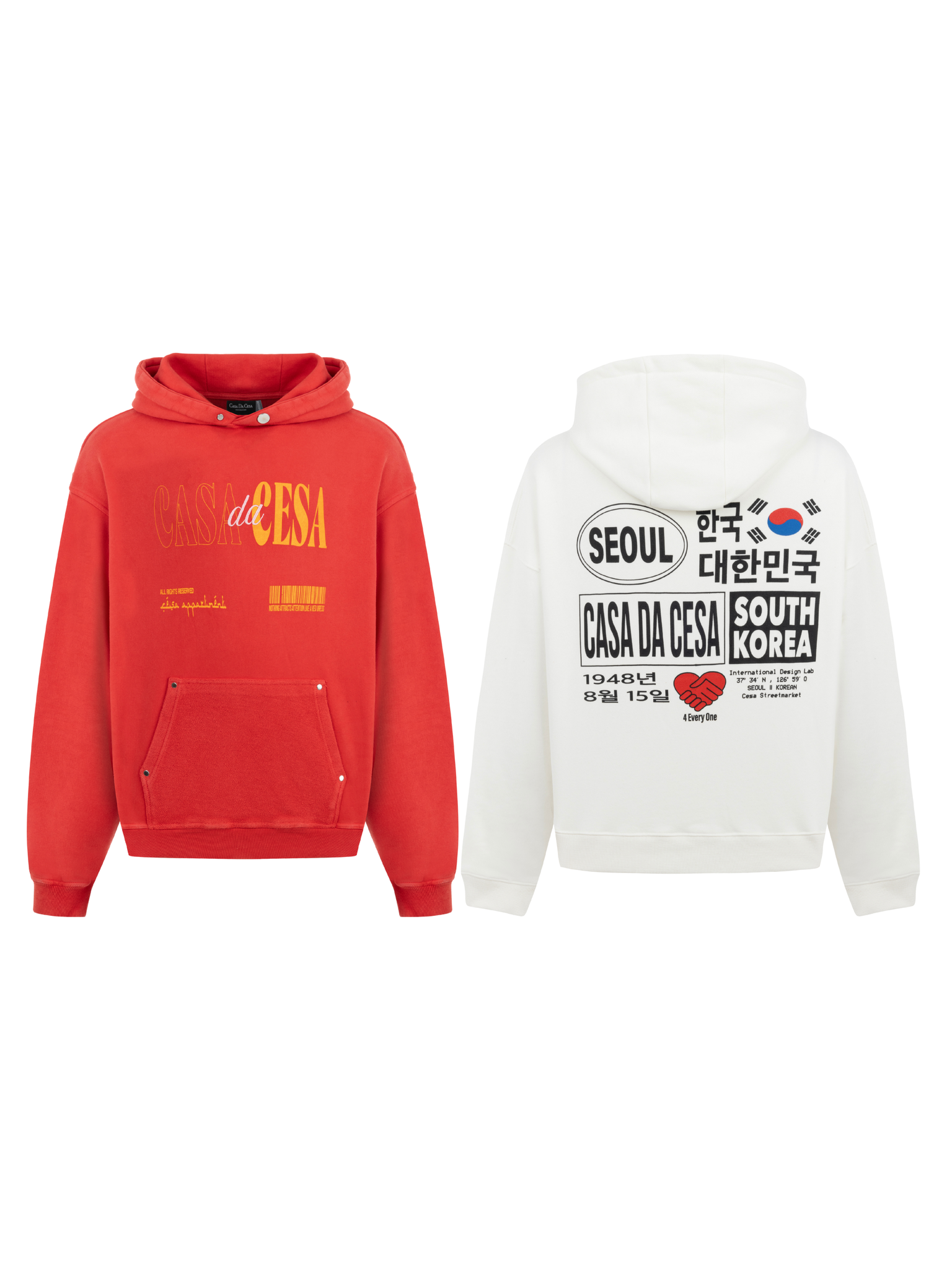 Berlin Hoodie und Seoul Zipper