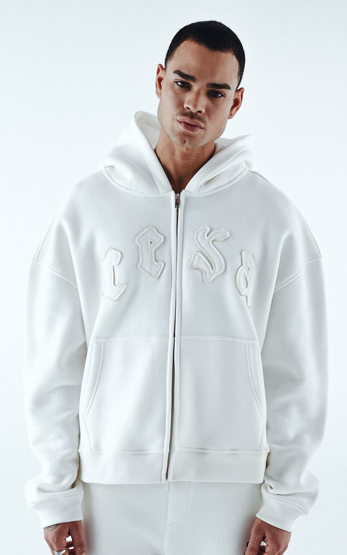 CLASSIC C2 ZIPPER "CREAM WHITE"