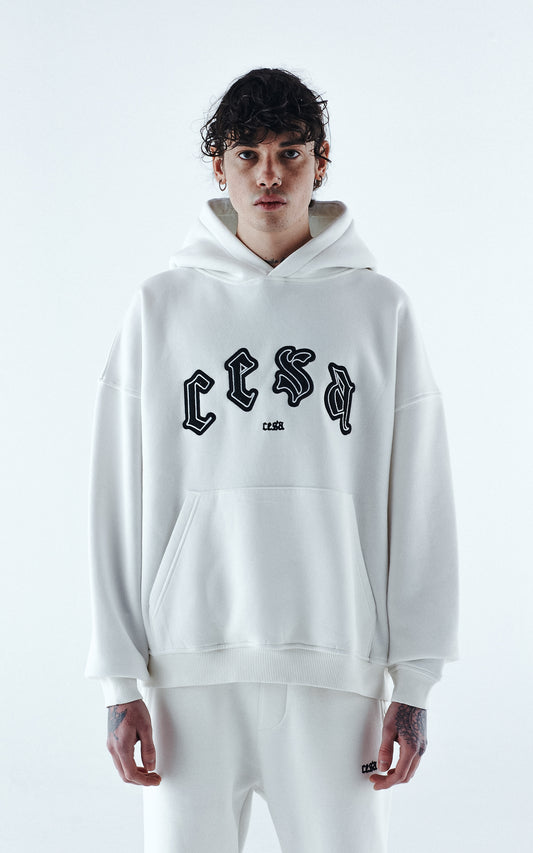CLASSIC C1 HOODIE “CREAM WHITE“