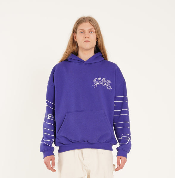 O.N.P. HOODIE #2 - PERLBLAU