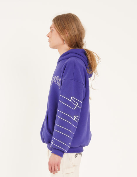 O.N.P. HOODIE #2 - PERLBLAU